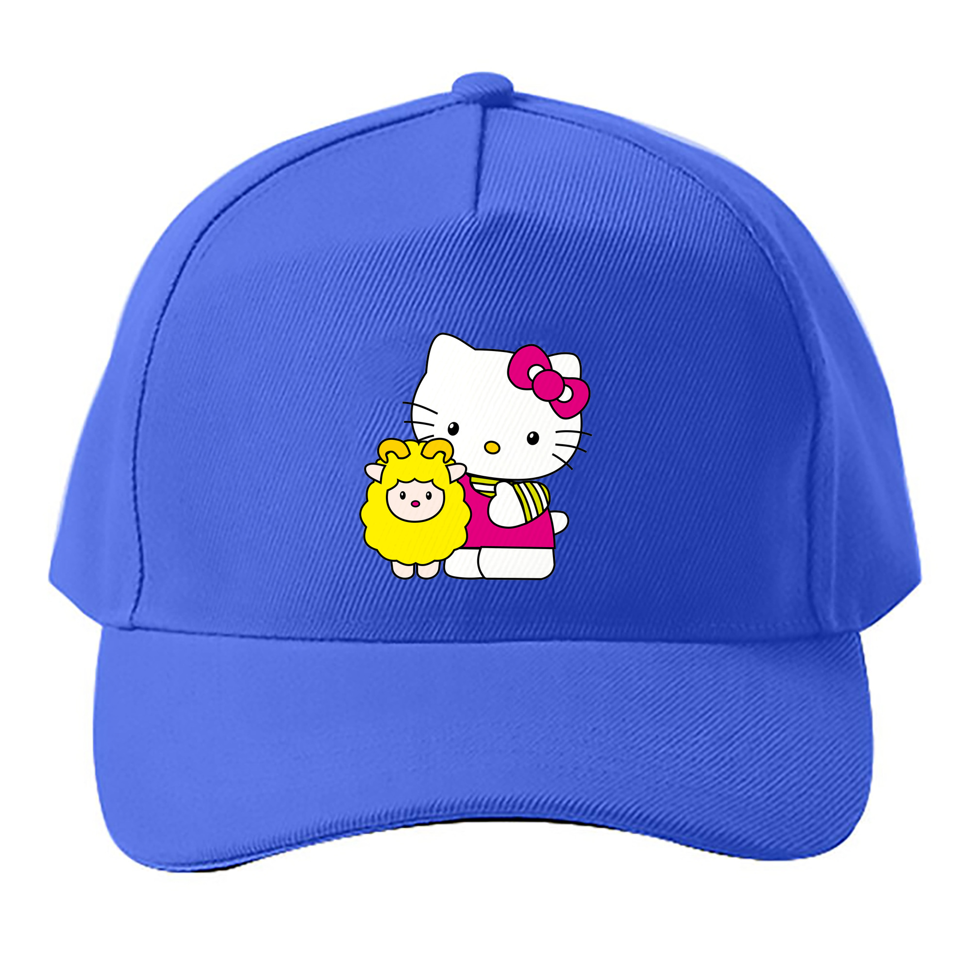 （画像用） Hello Kitty ハローキティ ベースボールキャップ 綿100％ 男女兼用 帽子 スポーツ